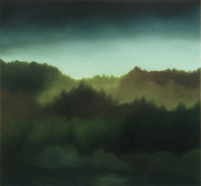 untiteld oil on mdf 34 * 36 - 2001