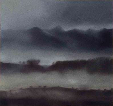 untiteld oil on mdf 34 * 36 - 2001