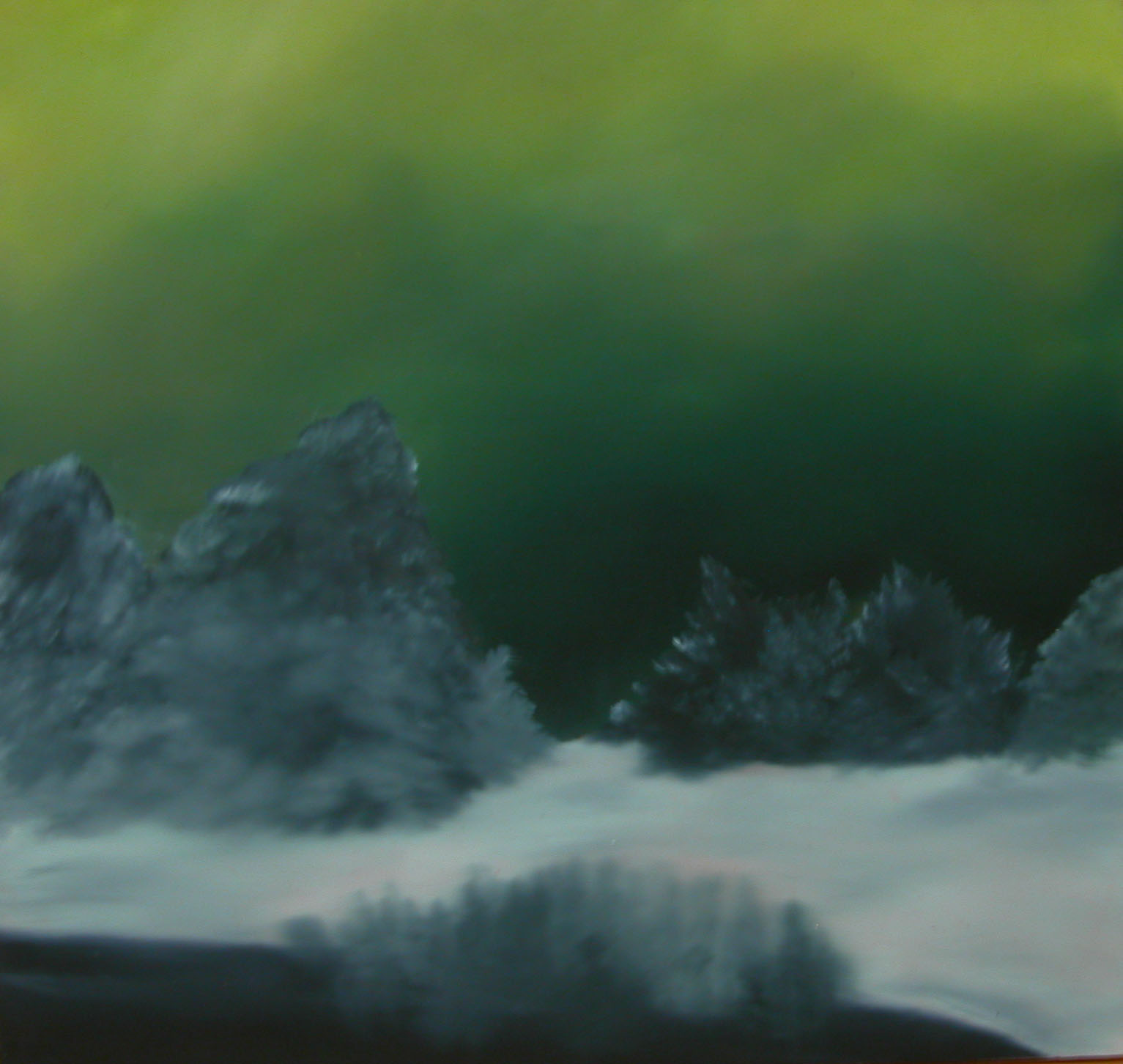 Untitled 2002 oil on MDF 34 * 36