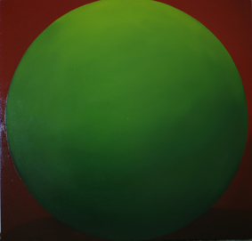 Untitled oil on MDF 80 * 80 2006