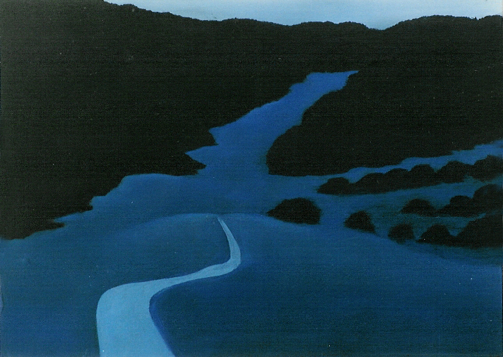 untiteld - oil on wood - 16 * 221999