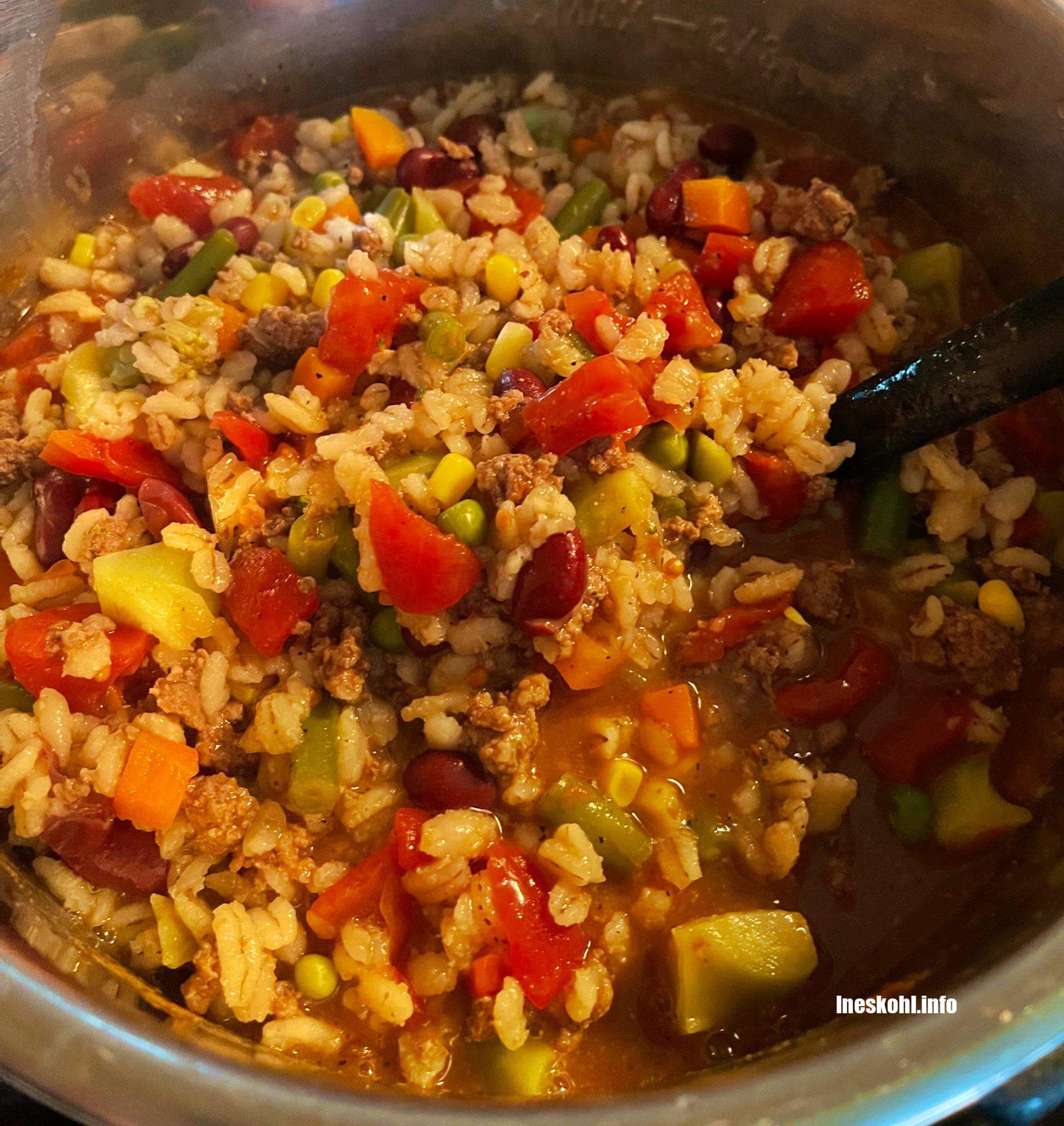 Ground Beef Vegetable Soup