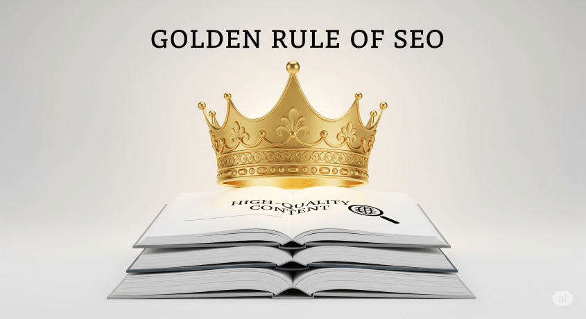 golden rule of seo illustration