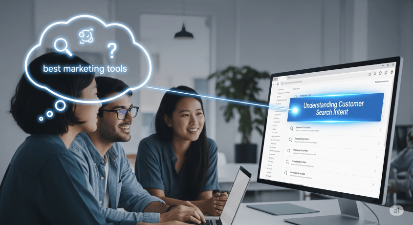 demonstrating customer search intent