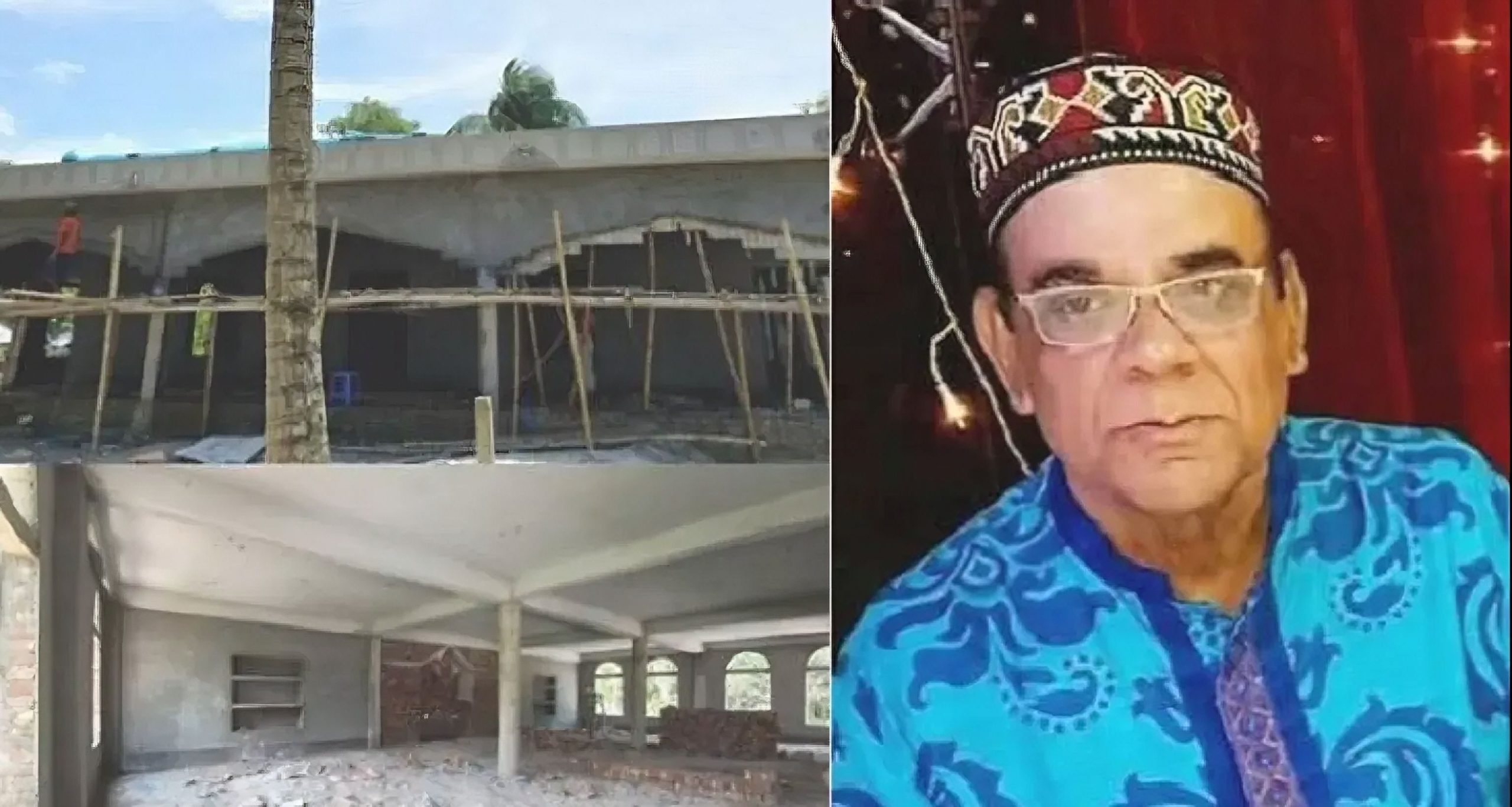 মসজিদ নির্মাণ করছেন অভিনেতা আহমেদ শরীফ