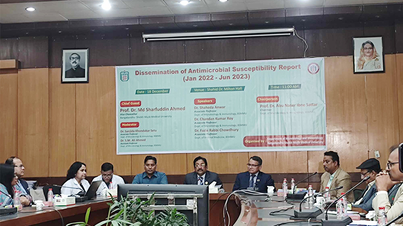 সংক্রমিত জীবাণুগুলোর বিরুদ্ধে অ্যান্টিবায়োটিক ৯০ ভাগ অকার্যকর