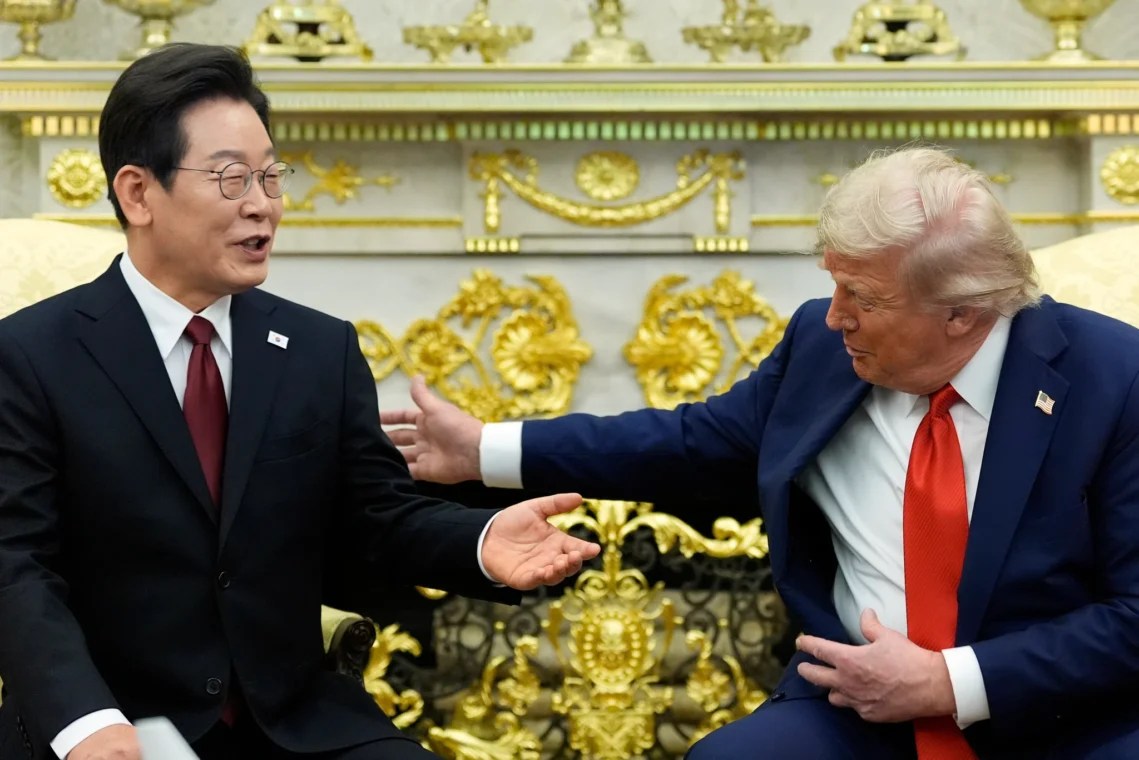 Trump's Warm Welcome for South Korea's Lee After Initial Warning