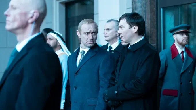 Jude Law as Putin in 'The Wizard of the Kremlin' Review