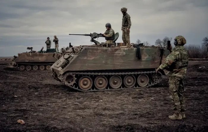 Russian Military Vehicle in Ukraine Flies US Flag After Trump Loss