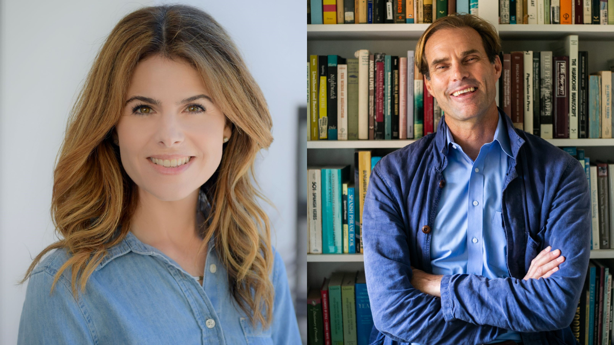 Portraits of Shana Hazan and Cody Petterson side by side.