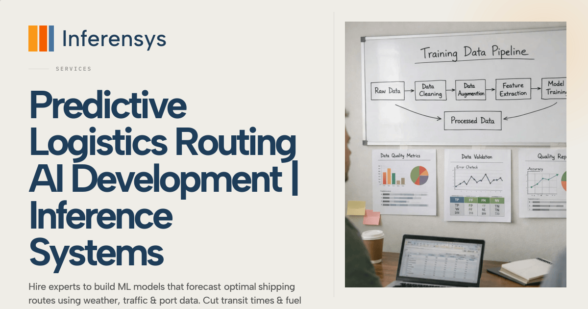 Predictive Logistics Routing AI Development Inference Systems Opengraph Image