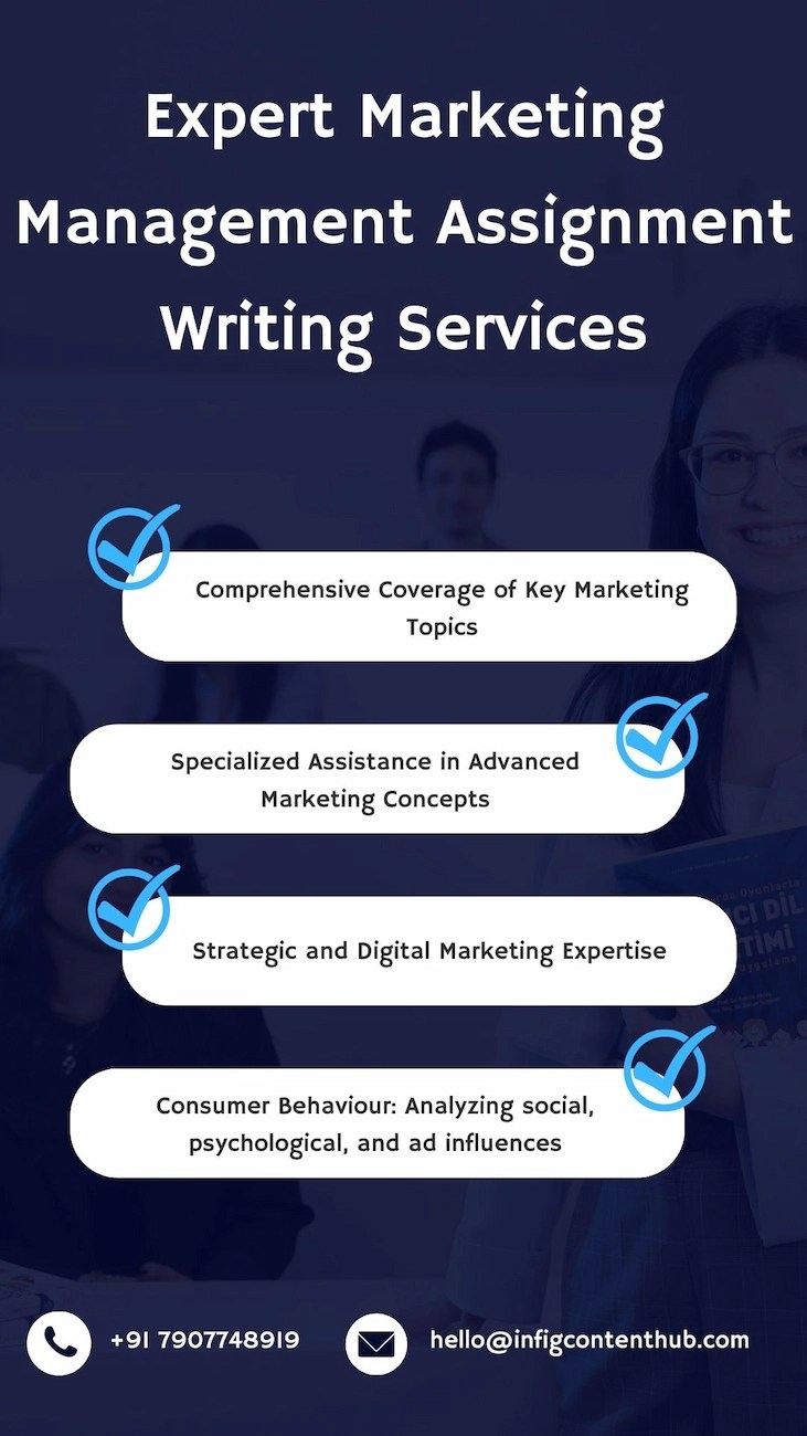best marketing management assignment writing services you can trust