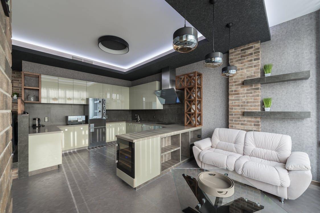 Amenajarea bucatariei - cum se amenajeaza o bucatarie in functie de dimensiunile acesteia + alte idei de culori, mobila si decorare pentru bucatarie, conform regulilor principale de design interior_Open space