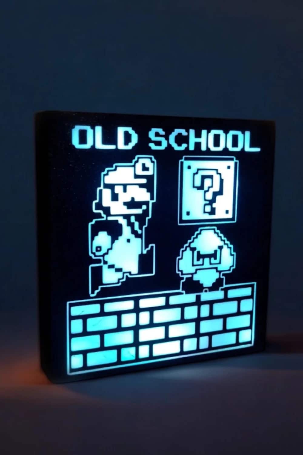 lampe led mario old school