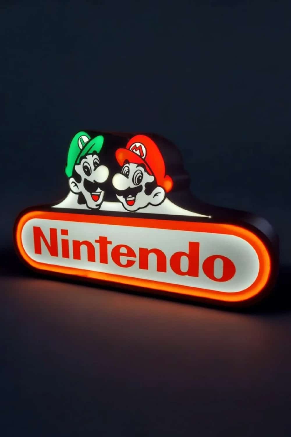 lampe led nintendo mario luigi rétro