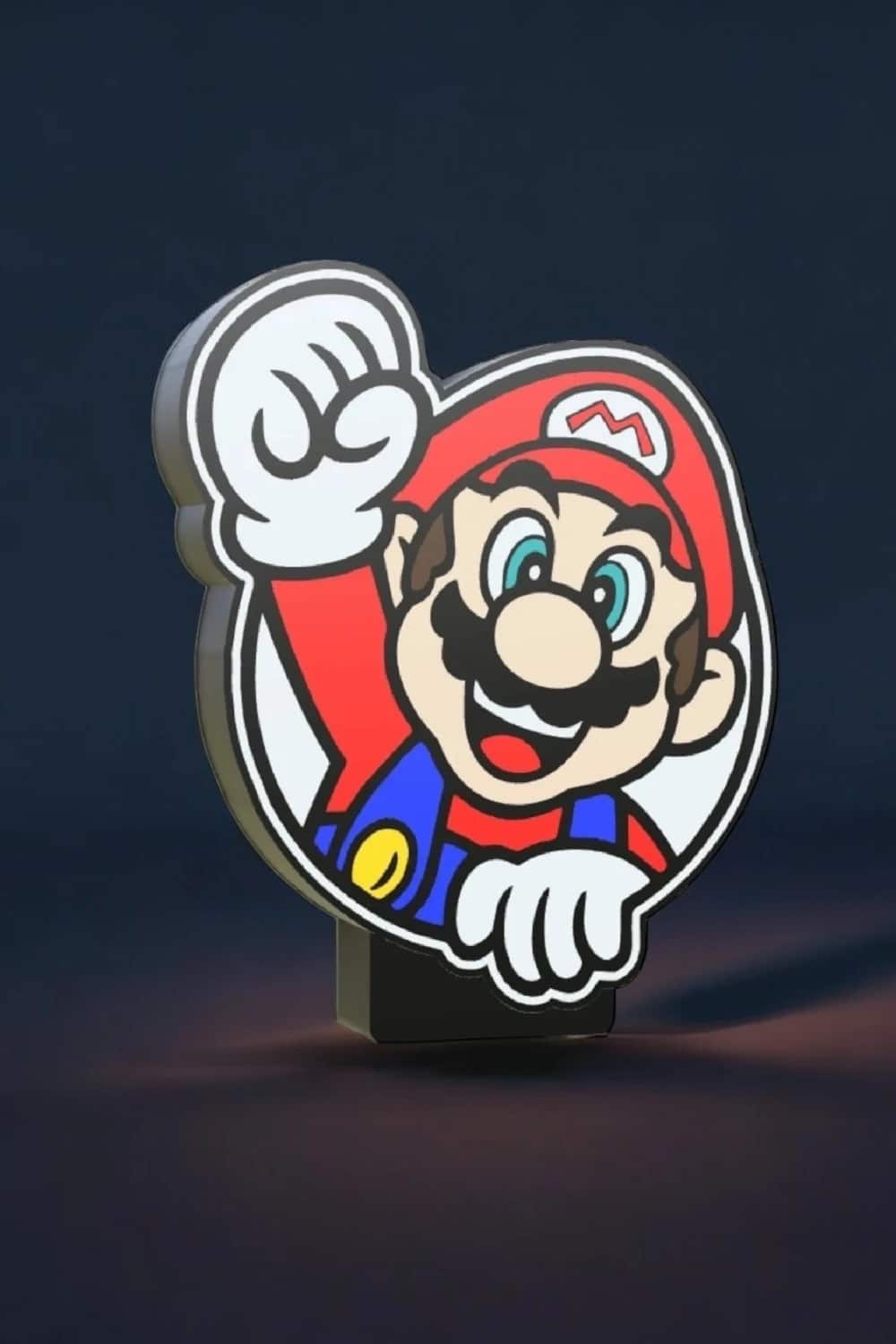 lampe led mario nintendo