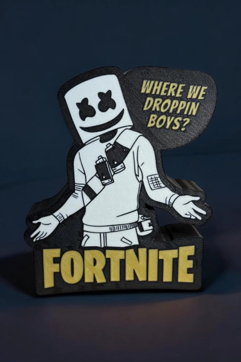 lampe led fortnite marshmello