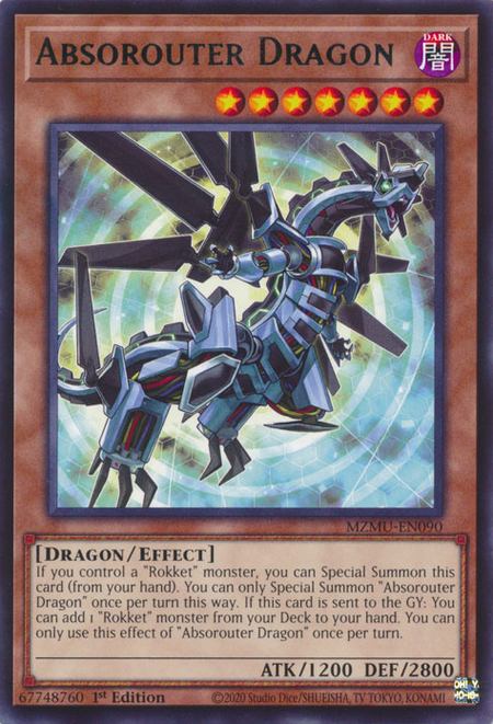 Absorouter Dragon (MZMU-EN090) - Rare
