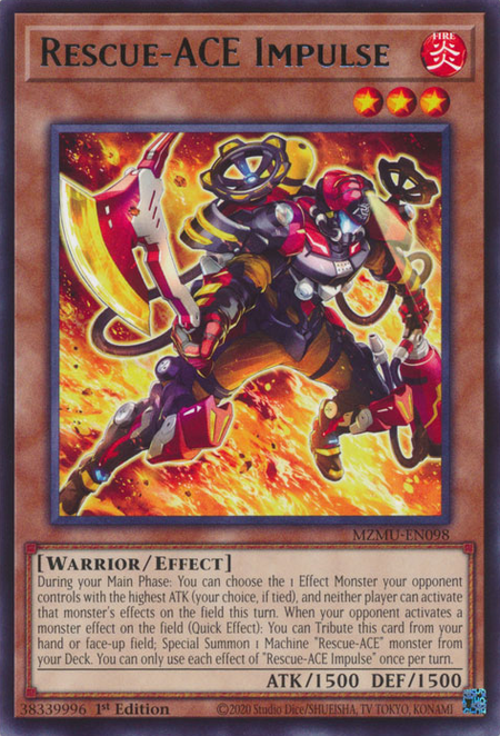 Rescue-ACE Impulse (MZMU-EN098) - Rare
