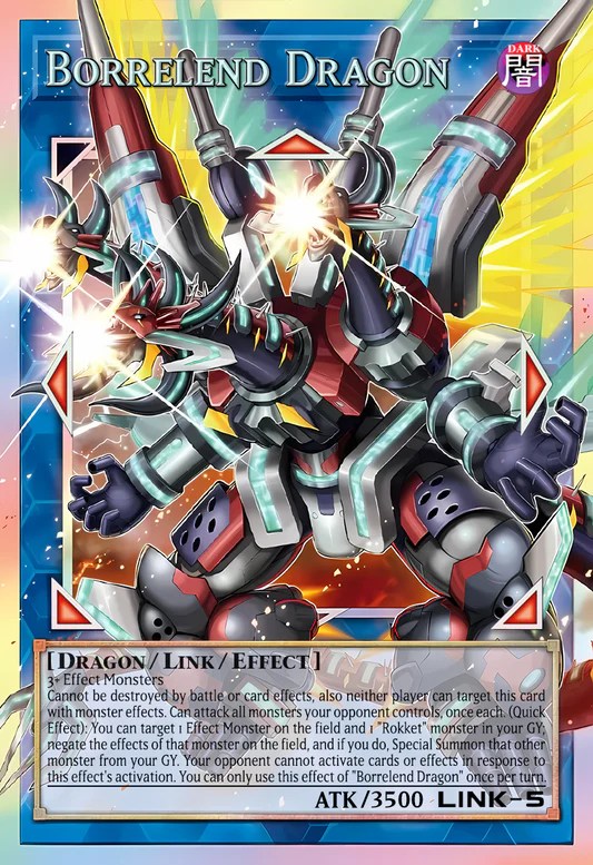 Borrelend Dragon (extended art) (BLGG-EN142) - Ultra Rare