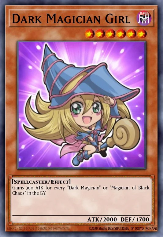 Dark Magician Girl (Chibi artwork) (BLGG-EN003) - Starlight Rare