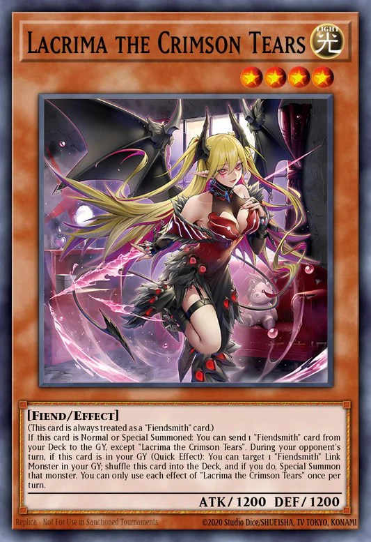 Lacrima the Crimson Tears (BLGG-EN081) - Ultra Rare