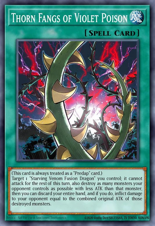 Thorns of Violet Poison (BLGG-EN039) - Ultra Rare