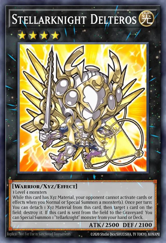 Stellarknight Delteros (Chibi artwork) (BLGG-EN010) - Secret Rare