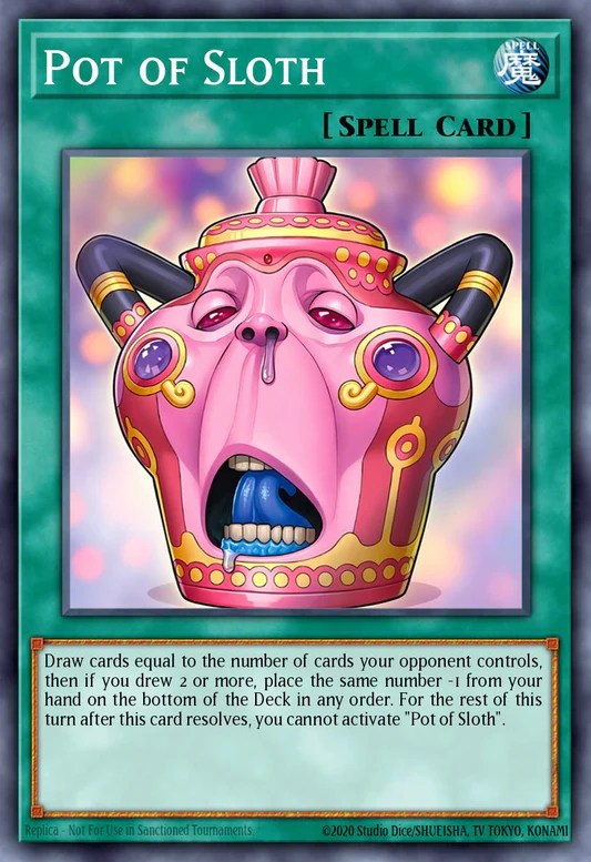 Pot of Sloth (CORI-EN061) - Secret Rare