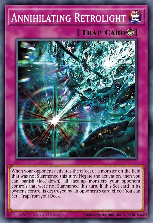 Annihilate Retroglight (CORI-EN079) - Ultra Rare