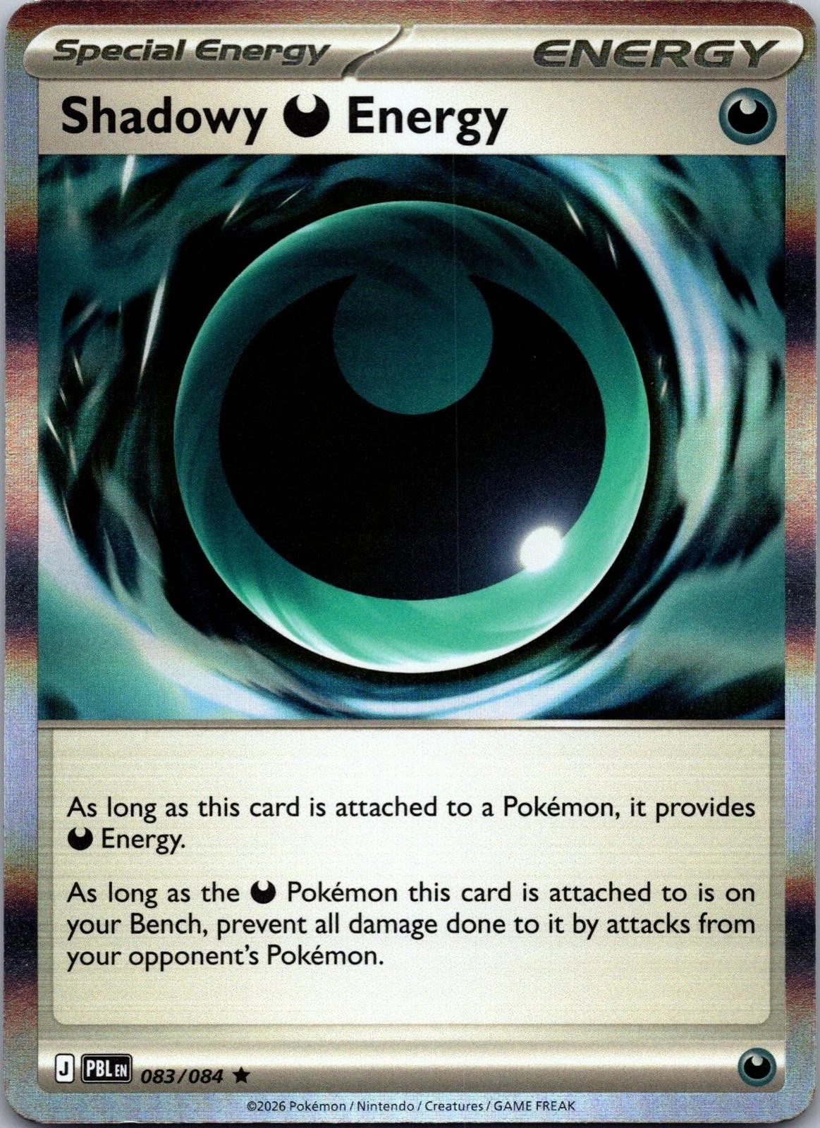Shadowy Darkness Energy (083/084) - Rare