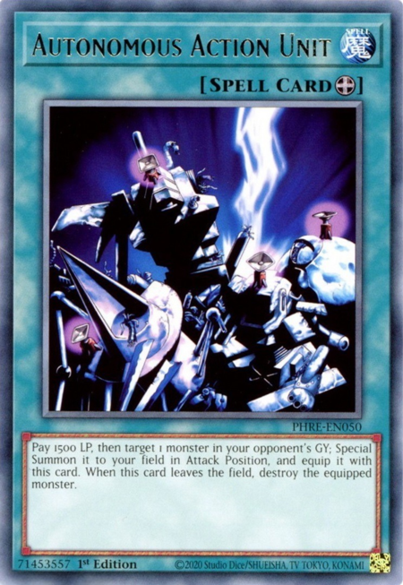 Autonomous Action Unit (PHRE-EN050) - Rare