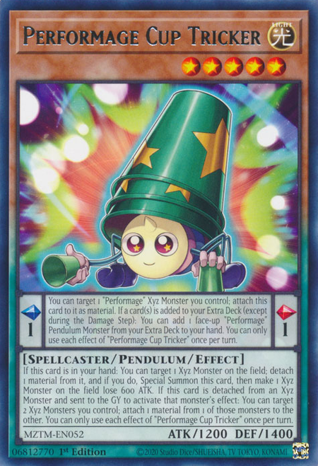 Performage Cup Tricker (MZTM-EN052) - Rare