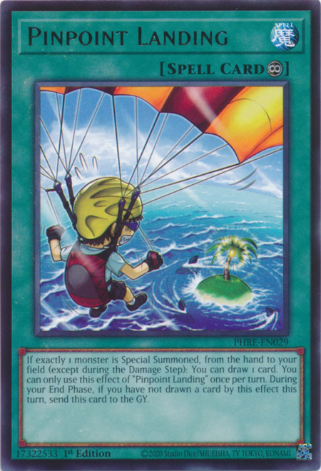 Pinpoint Landing (PHRE-EN029) - Rare