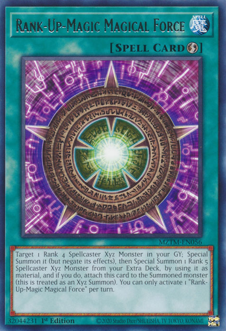 Rank-Up-Magic Magical Force (MZTM-EN056) - Rare