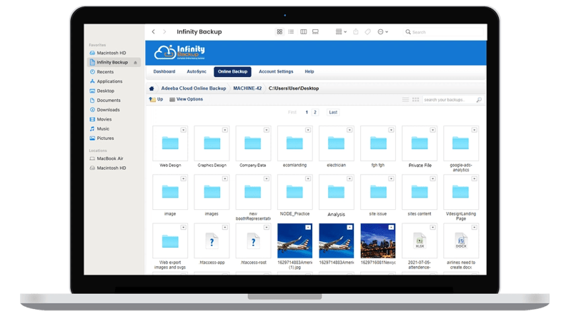 Infinity Backup - Geometric Illustration Collection - High Resolution Quality