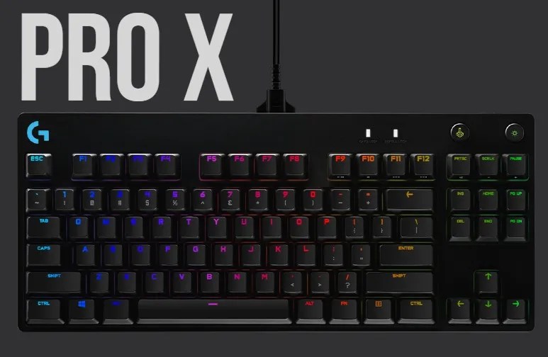 Teclado Logitech Pro X