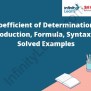 Coefficient Of Determination - Introduction, Formula And Solved Examples