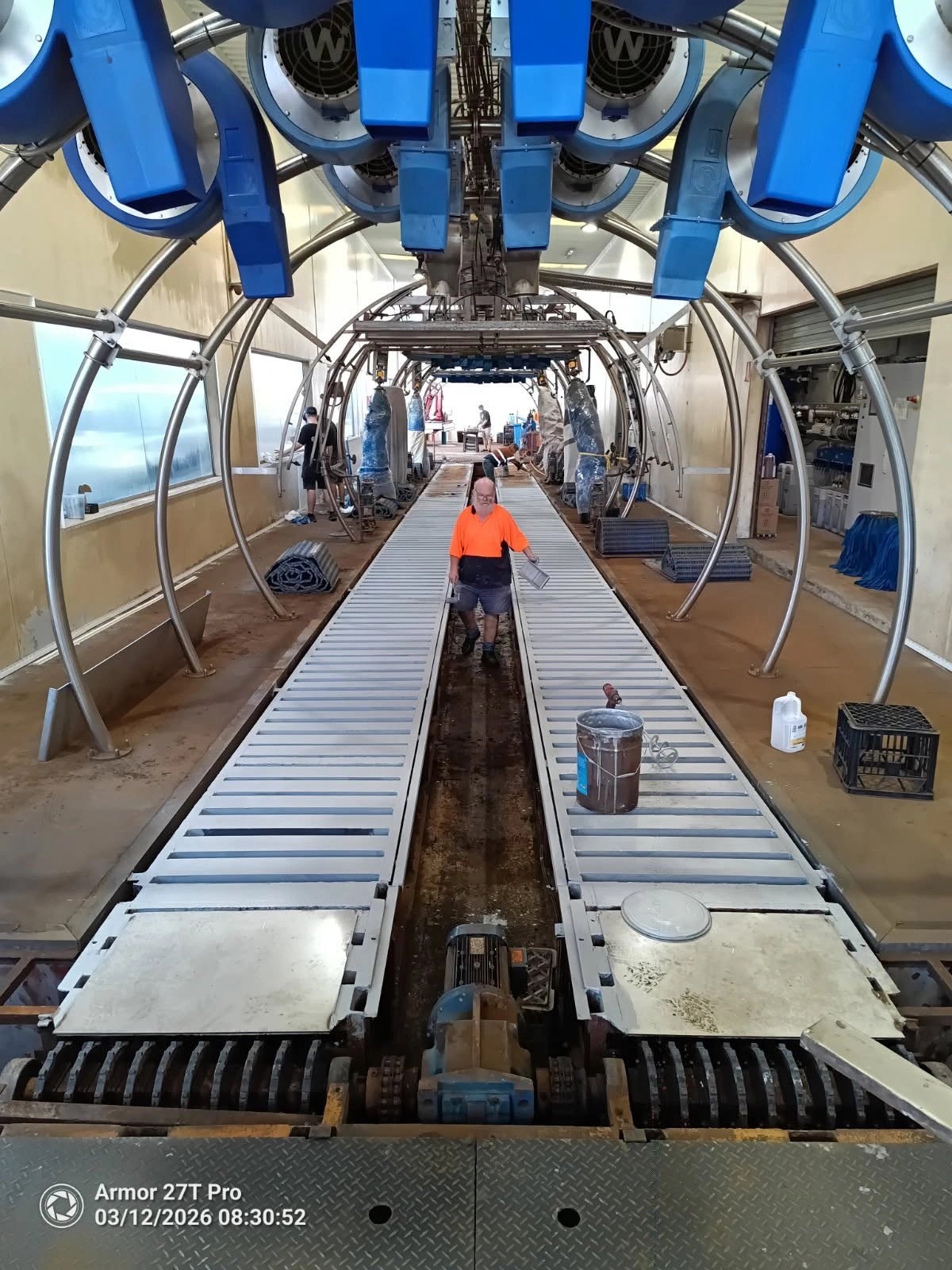 10-Year conveyor rebuild project