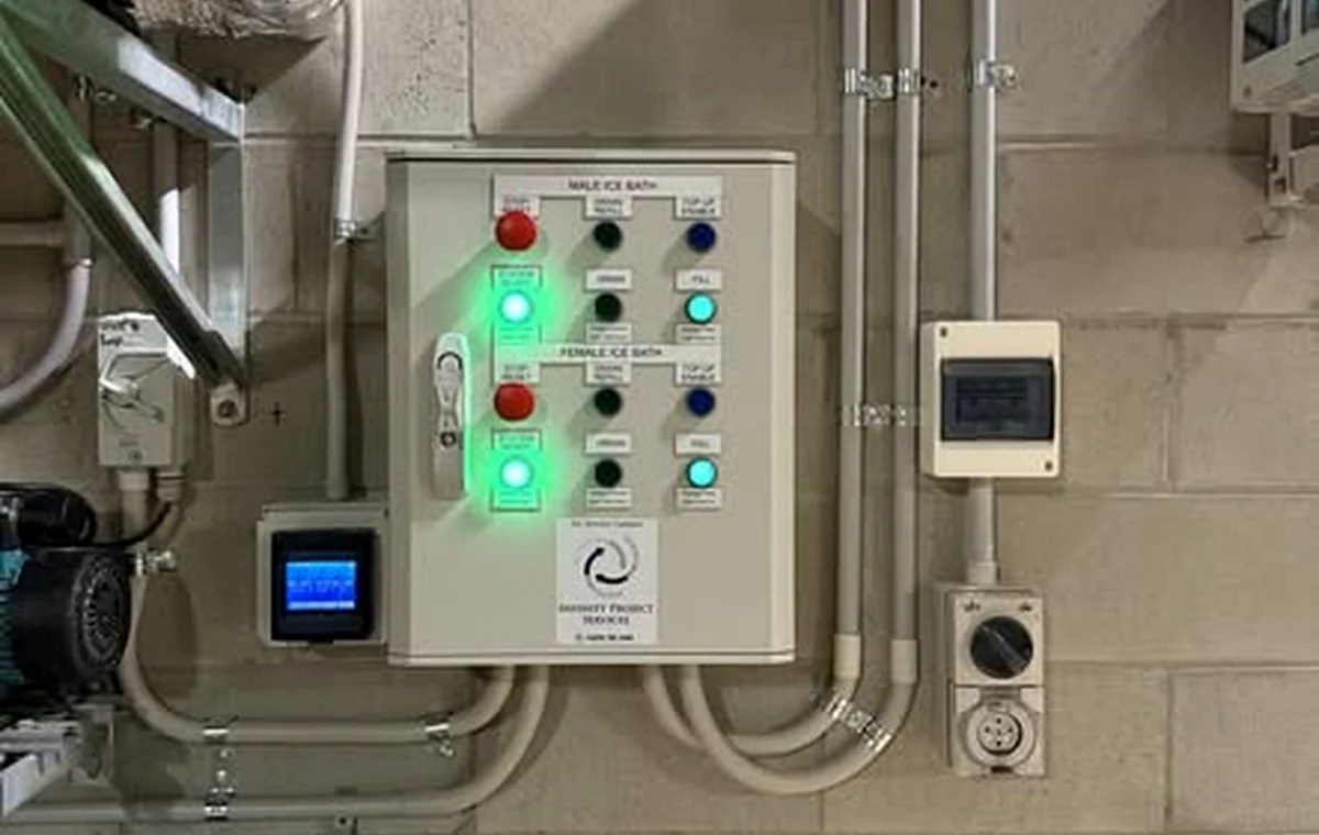 Queensland Tennis Centre recovery pool automation project