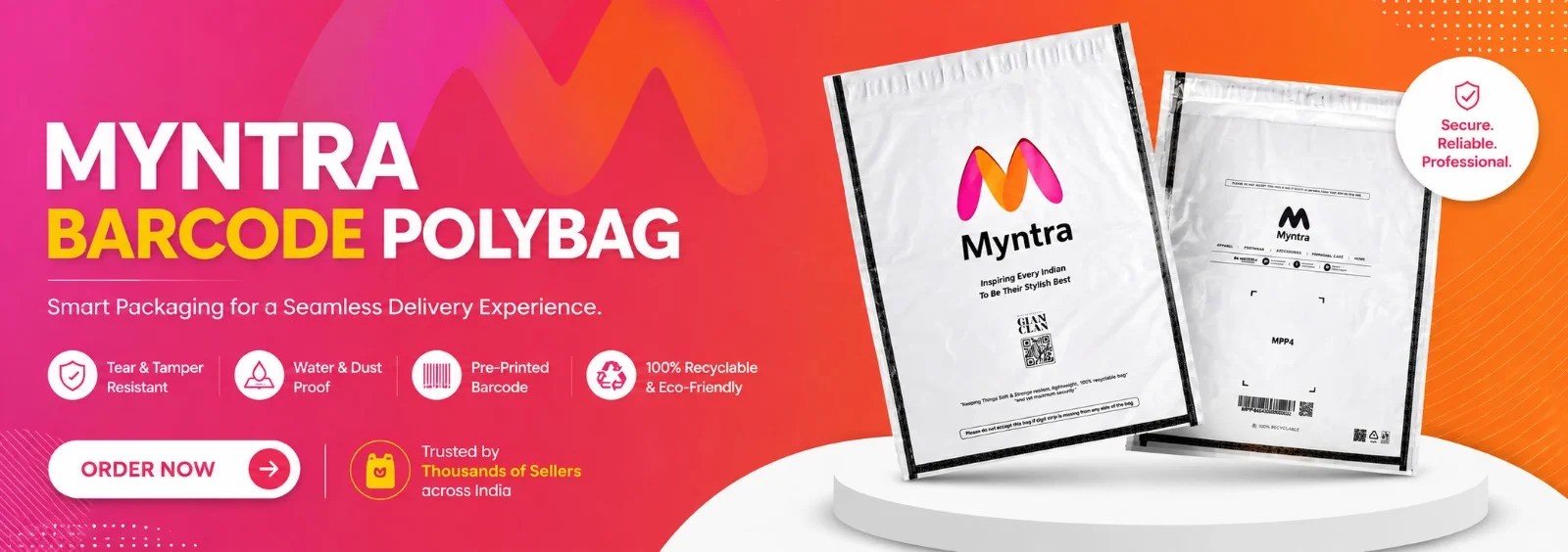 Myntra Poly Bags