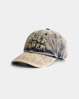 Casquette Denim Watch Dias Arch Stack brun Daily Paper