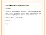 8 Tips Templates For A Correction Email To Set Things Right