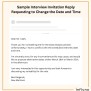 Reply To Interview Invitation: Dos And Don'ts + Examples