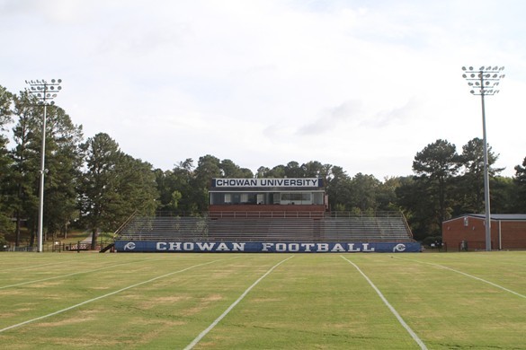 Hawks football camp at chowan university