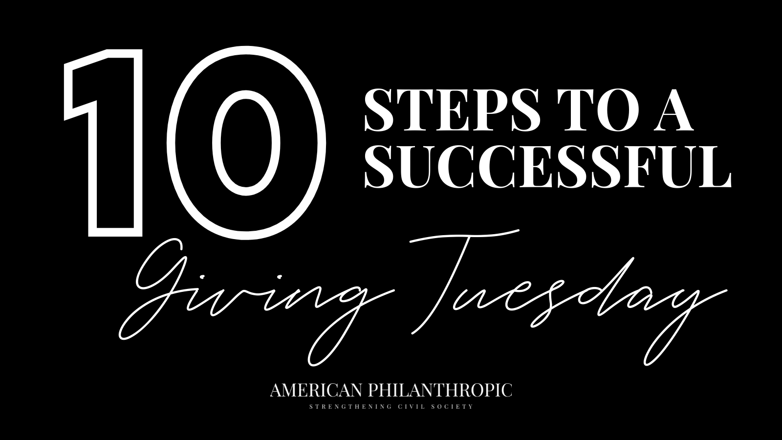 A Guide To Giving Tuesday