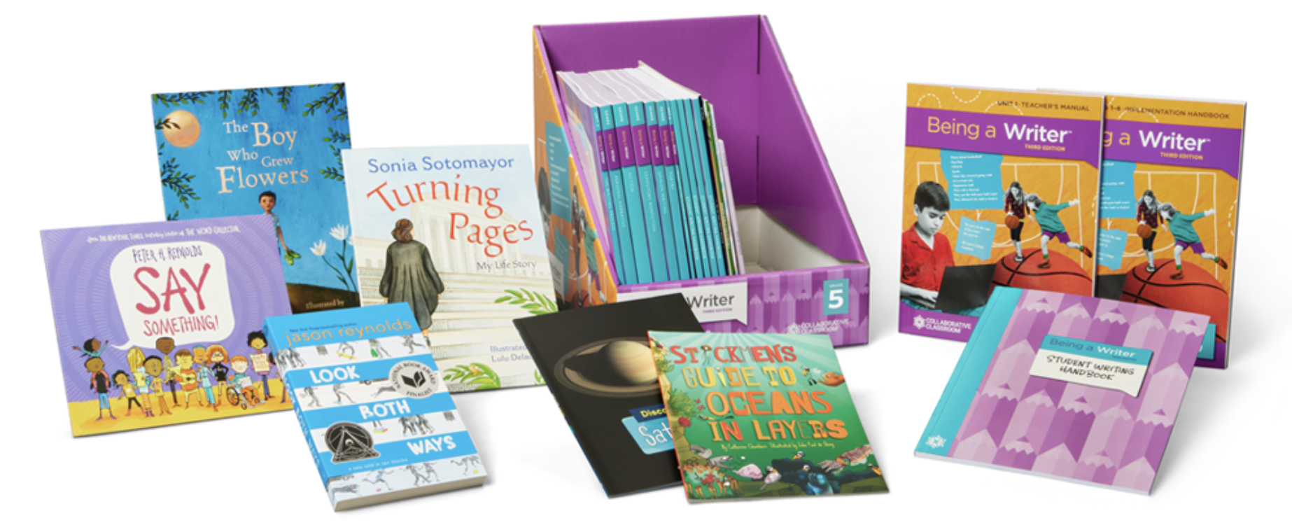 Collaborative Literacy With Being A Writer 3e Collaborative Classroom - City Texture Collection - 4K Quality