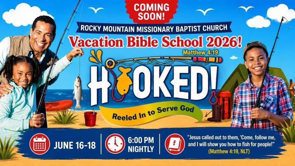 June 16-18: VBS 2026 @ 6:00pm