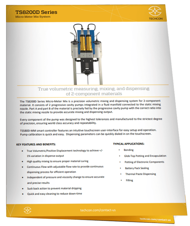 Techcon Ts8200d Micro Meter Mix Dispensing System - Geometric Illustration Collection - Full HD Quality