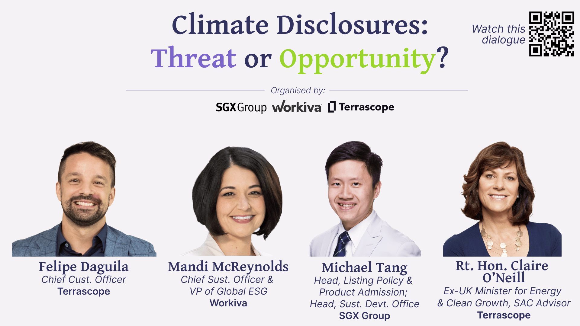 Climate Disclosures Threat Or Opportunity